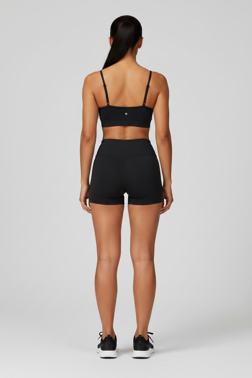 Women's Sports Bra & Shorts Set