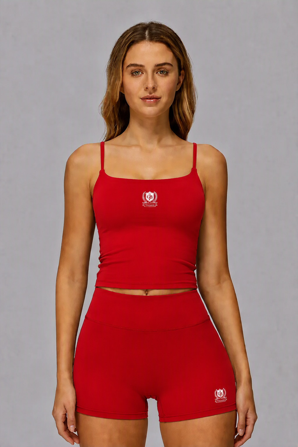 Womens Gym Vest & Shorts Set