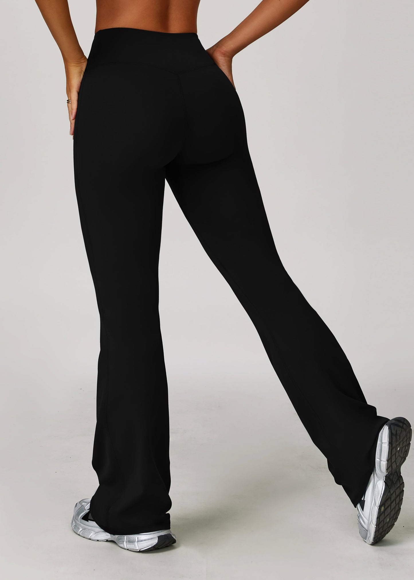 Women's Bootleg Flared Gym Leggings
