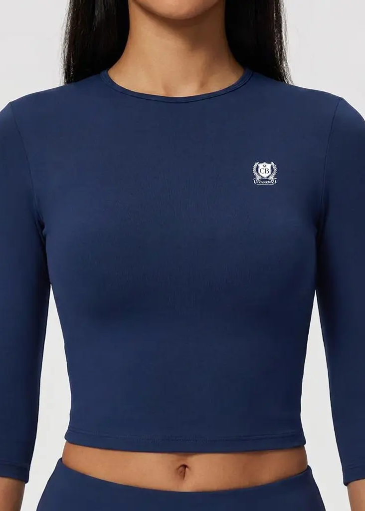 Womens 3/4 sleeve Gym/Yoga top