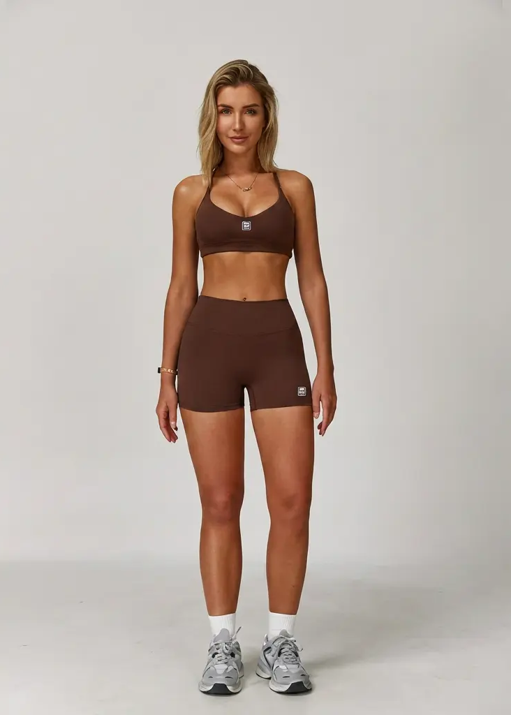 Women's Sports Bra & Shorts Set