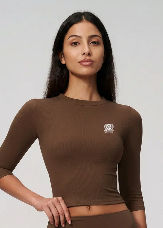 Womens 3/4 sleeve Gym/Yoga top