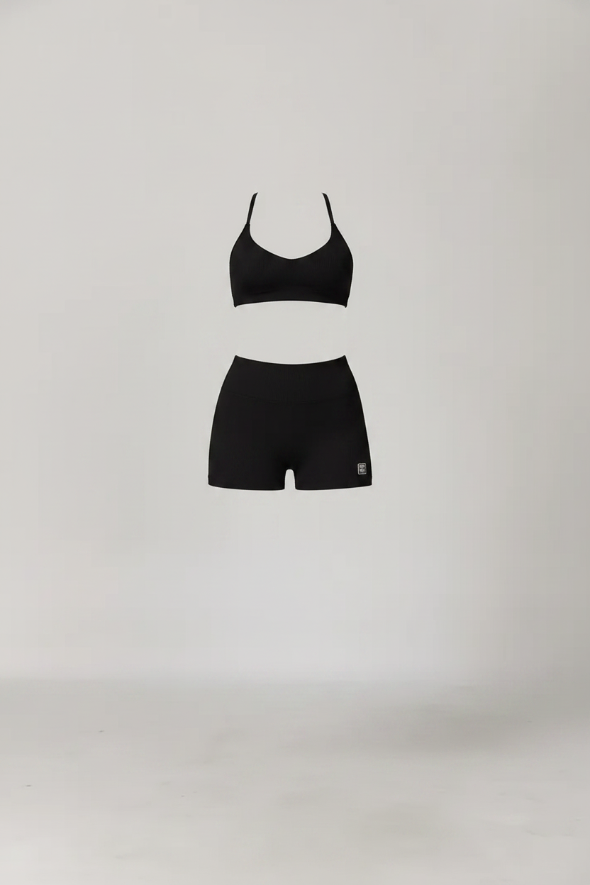 Women's Sports Bra & Shorts Set